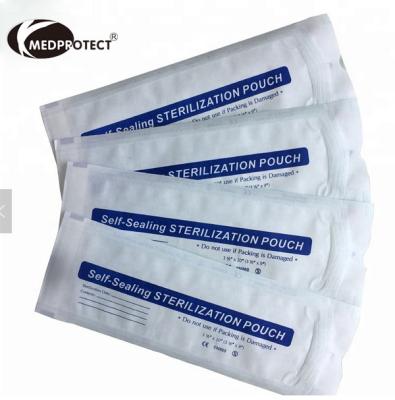 China Medical Sterilization Gusseted Pouch Roll Autoclave Sterile,STERLIZATION REEL POUCHES for Disinfecting Tools Packaging for sale