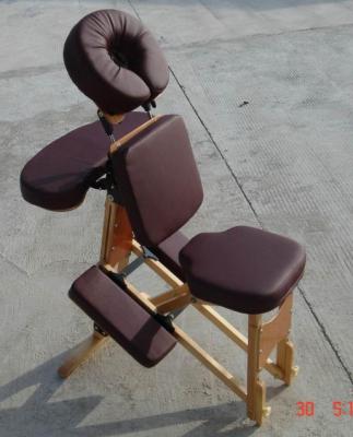 China Wooden portable massage chair made in china à venda