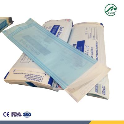 China Factory low price Self-sealing Sterilization Pouch for EO ETO Steam sterilize pack sterile packaging pouch à venda