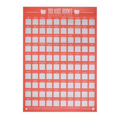 China paper & Cardboard 2020 New Style Multi Colored Scratch-Off Poster for sale