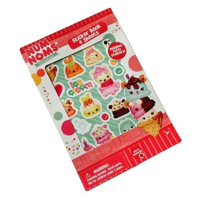 China Custom Decorative Sticker Sticker Book Pad with Scratch and Sniff Scented Sticker Sheets for sale