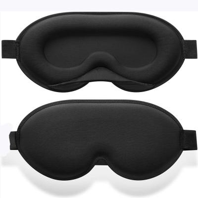 China Cotton OEM New Products Bedroom Office Airplane Car Train And Bus Travel 3D Sleep Portable Eye Mask for sale