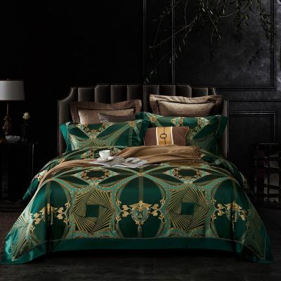 China Viable the new high quality all seasons 100% pure silk bedding sets mulberry retro fine pure silk color for sale