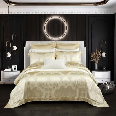 China New high-end100% pure viable boutique high quality luxury hot sale mulberry silk duvet cover bedding sets for sale