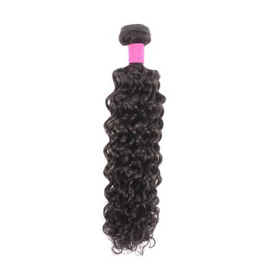 China 100% 10A Water Wave Indian Hair Virgin Hair Bundle,Indian Temple Raw Hair Vendor Wholesale,Virgin Raw Cuticle Aligned Hair for sale