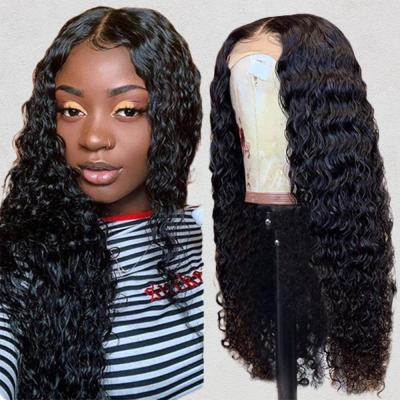 China T Color Loose Natural Deep Wave 20inch Deep Wave Wig 13x6 Hair Lace Front Short Wig,Wholesale Short Bob Wigs For Black Women for sale