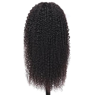 China Brazilian Curly Lace Front Human Hair Closure Curly Natural Color Wave Wig For Women Virgin Color Cuticle Aligned 4X4 Lace Closure Wig for sale