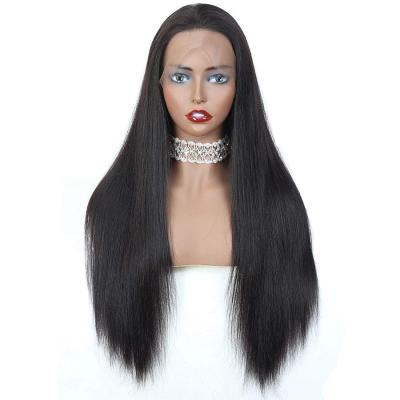 China Wholesale Silky Straight Brazilian Hair HD Lace Front Wig, Virgin Cuticle Aligned Hair Full Lace Wig, 13x6 Lace Front Wig For Black Women for sale