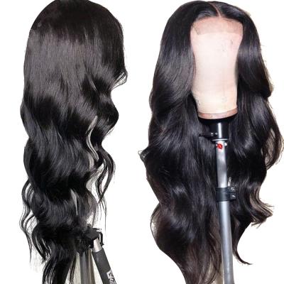 China Hot Sellers Body Wave 4x4 HD Lace Hair Wig Unprocessed Brazilian Virgin Hair Body Wave Cuticle Aligned Hair HD Lace Frontal Wigs for sale