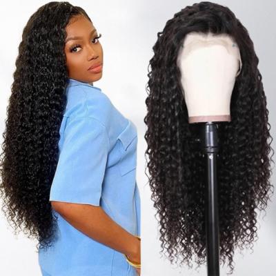 China Deep Wave CSHot Sell Deep Wave 13x6 Lace Front Wigs Brazilian Virgin Human Hair Wig Pre Plucked Natural With Baby Hair Wig for sale