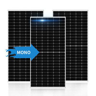 China First Tier 25 Years Warranty Mono Cells 550w Solar Panel Battery 158.75mmx158.75mm for sale