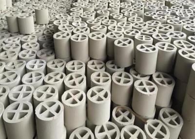 China Acid Resistant Ceramic Random Packing Alumina Ceramic Cross Partition Ring for sale