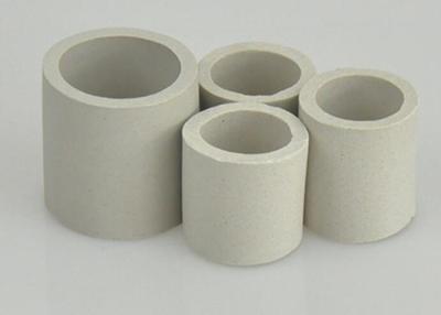 China Alumina Ceramic Raschig Ring 0.5mm-30mm Thickness For Cooling Towers for sale