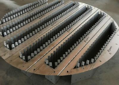 China Orifice Type Column Internals Removeable Structure Anti Clogging High Elasticity for sale