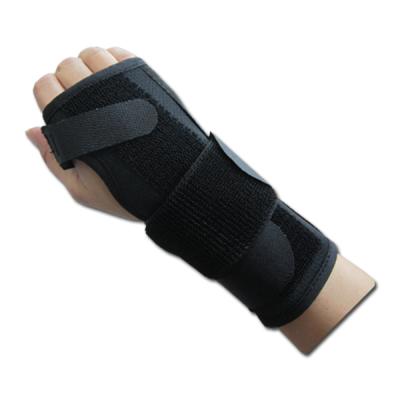 China Adult high quality polyester and aluminum stay augmented wrist splint for sale