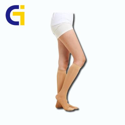 China For Best Good Quality Varicose Knee High Closed Toe Socks, Nylon Stockings for sale