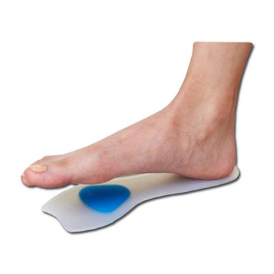 China Silicone Shoes Best For Shock Absorb Silicone Shoe Insoles , Thin Shoe Insole for sale