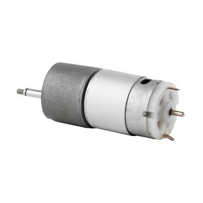 China Drip-proof Yateng 37mm 100rpm eccentric gearbox DC motor 24V 36V for sale