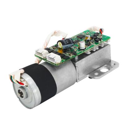 중국 Totally Enclosed Wholesale Precision Equipment Dc Electric Worm Gear Motor With High Resolution Encoder 판매용