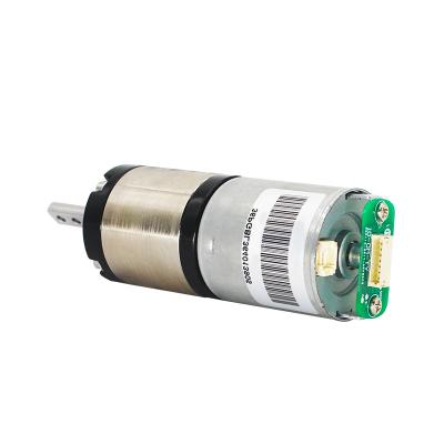 중국 Drip-proof Yateng 36mm electric BLDC planetary gear motor with encoder 12V 24V 판매용