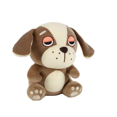 China Supply items manufacturers selling good quality dog ​​to rest version doll plush toys can customize logo for sale