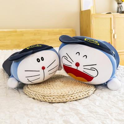 China Hot Selling Cartoon Anime Jingle Cat Soft Toy Plush Furnishings Cartoon With Hat for sale