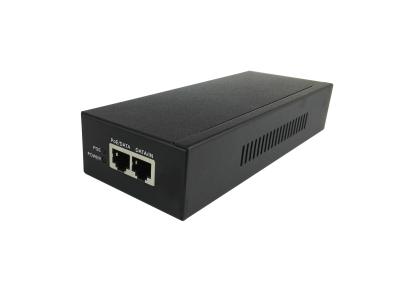 China Gigabit do injetor IEEE802.3af/at do ponto de entrada de PSE90W 48Vdc 90W com cerco do metal à venda