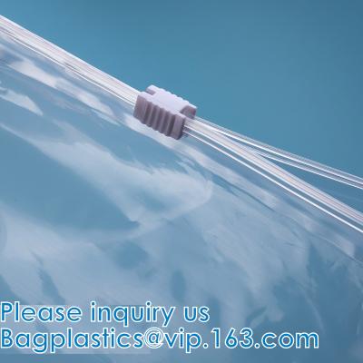 China Zip lockk helado respetuoso del medio ambiente abonable de la ropa, disponible, prenda impermeable, a prueba de polvo en venta