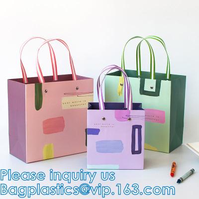 China Bolsos que hacen compras de lujo, huéspedes de la boda de la tienda del negocio de la ropa de Matte Modern Embossed Birthday Merchandise en venta