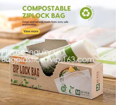 China Bolso Zip lockk de la cremallera del bolso de la historieta doble abonable biodegradable del Ldpe con el logotipo, los zapatos y la ropa, ROPA en venta