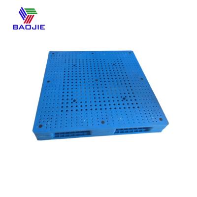 China Double Faced Double Side Welding Grid Surface Steel Reinforced Plastic Pallet for sale