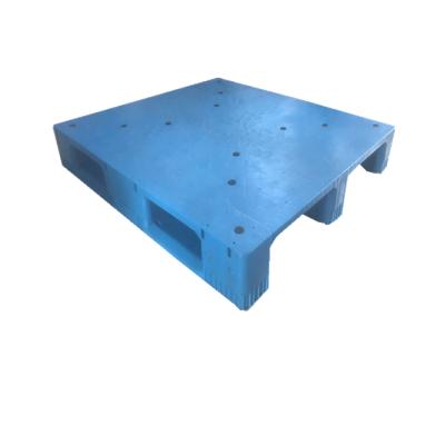 China Food Grade Cheap Solid HDPE Deck Price Single Faced Plastic Pallet For Sale for sale