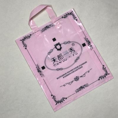 China Shopping Cheap Messenger Gift Plastic Carry Bag Grocery Design for sale