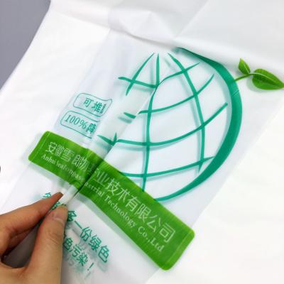 China Custom Cheap Recycled Printed Degradable Plastic Bag Recyclable for sale