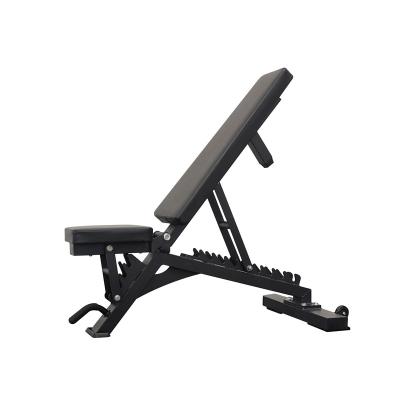 China Modern Commercial PRO with Slope and Drop Flat Exercise Adjustable Dumbbell Foldable Weight Bench for sale