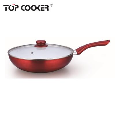 China Sustainable Chinese Wok Pan With Ceramic Coating Woks for sale