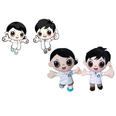 China Custom Soft/Dirty Plush Dolls Toys Resistant/Cute Good Quality Soft Stuffed Doll Boy for sale