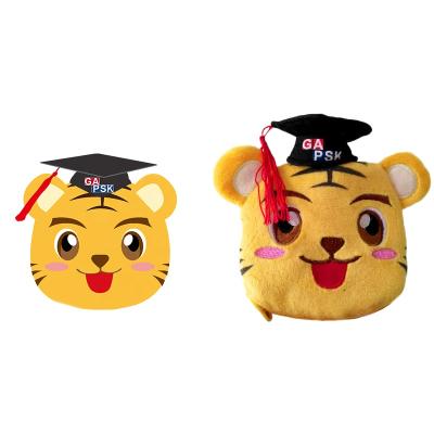 China Birthday Gift / Promotional Gift Custom Personalized Logo Tiger Cheap Stuffed Animal Plush Toy for sale