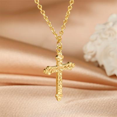 China Other Grace Jewelry 925 Sterling Silver Cross Personalized Custom Luxury Gold Plated Fashion Jewelry Necklace For Women for sale