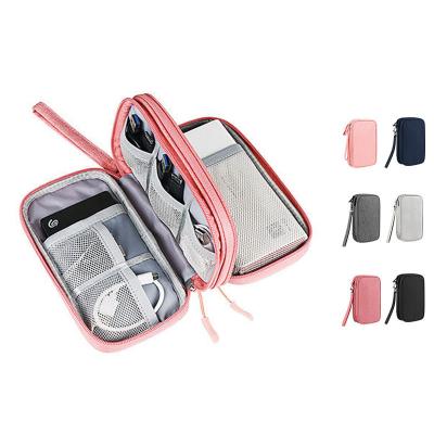 China Multi Functional Portable Waterproof Cable Data Line Storage Bag Universal Electronics Accessories Travel Organizer Bag for sale