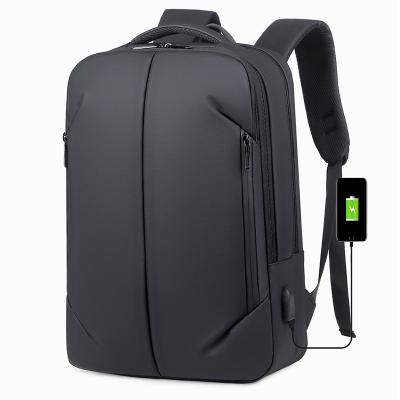 China With Custom Outdoor Anti Water Proof USB Business Scratch Harness Black Black School Laptop Bags For Years Student Backpack teenage teens for sale