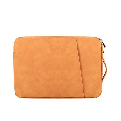 China Fashionable Japanese Design PU Design Attractive Business Executive Women Leather Men Clutch And Laptop Bags for sale