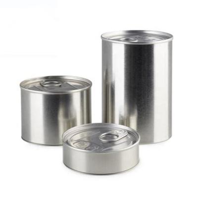 China Custom Dry Press Tin Tuna Can Cheese Tins 100ml Herb Tin Metal Can 200ml Food Can for sale