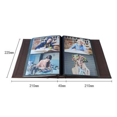 China Custom Leather Loose Leaf Folder Eco - Friendly PU Photocard Binder A4 A5 Ring Binder for sale