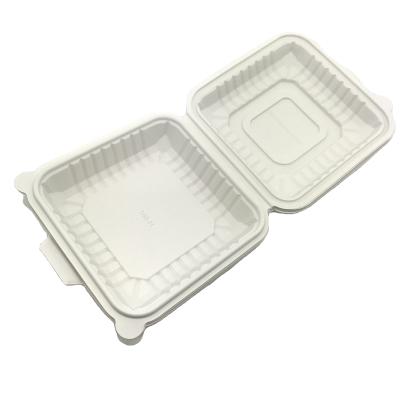 China Disposable 1000ml Cornstarch Food Container Disposable Bowl Biodegradable for sale