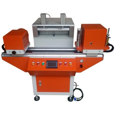 China Cover Book Binding Machine LINHANG LH-PGM420 Automatic Hardcover Book Binding Edge Hard Polishing Gilding Machine for sale