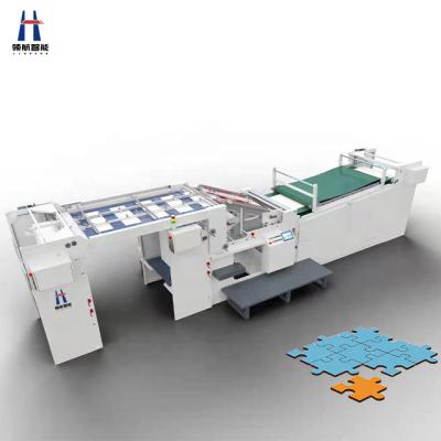 China LINHANG LH-1210 Automatic High Speed ​​Box Packaging Carton Laminator For Packing Box, Tag, Picture Puzzle for sale