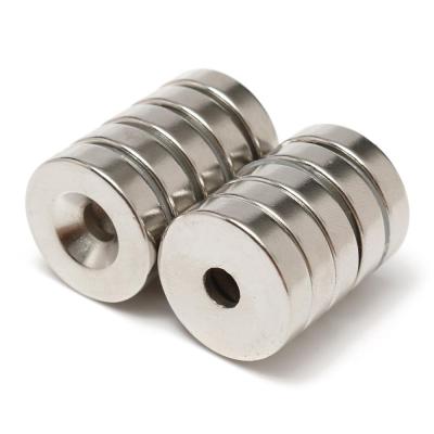 China Industrial Custom Neodymium Countersunk Magnets Manufacturer for sale