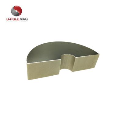 China Industrial Magnet Customized Half Round Neodymium Magnets / Half Ring Magnets for sale