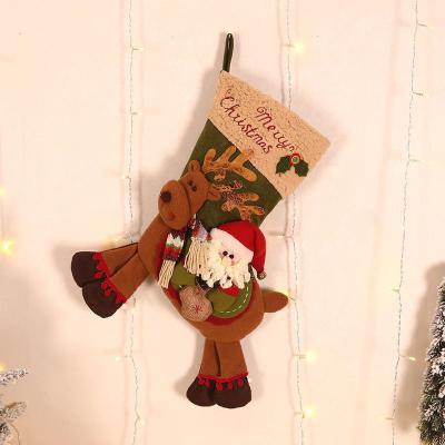 China Durable Christmas items other traditional decorations include Bells Reindeer Candles Candy Canes Garland Stocking Garlands for sale